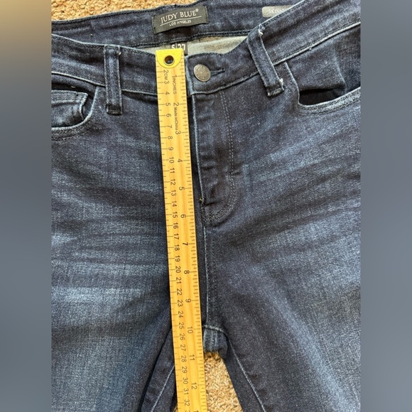 Judy Blue Aspen Skinny Fit High Rise Dark Wash Jeans JB82132DK Size 5/27 - Picture 11 of 14